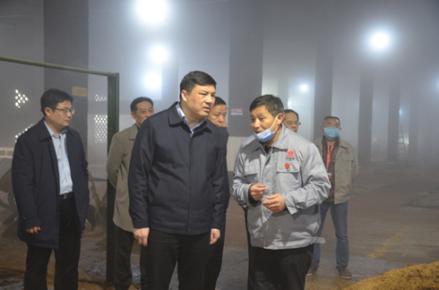 宜春市委常委、常務(wù)副市長(zhǎng)蔡清平蒞臨我司視察調(diào)研