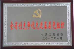全省創(chuàng)先爭優(yōu)先進基層黨組織
