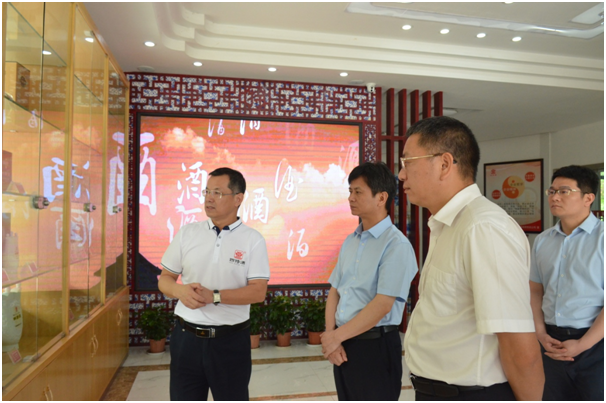 宜春市委常委、市組織部部長(zhǎng)余正琨蒞臨我司視察